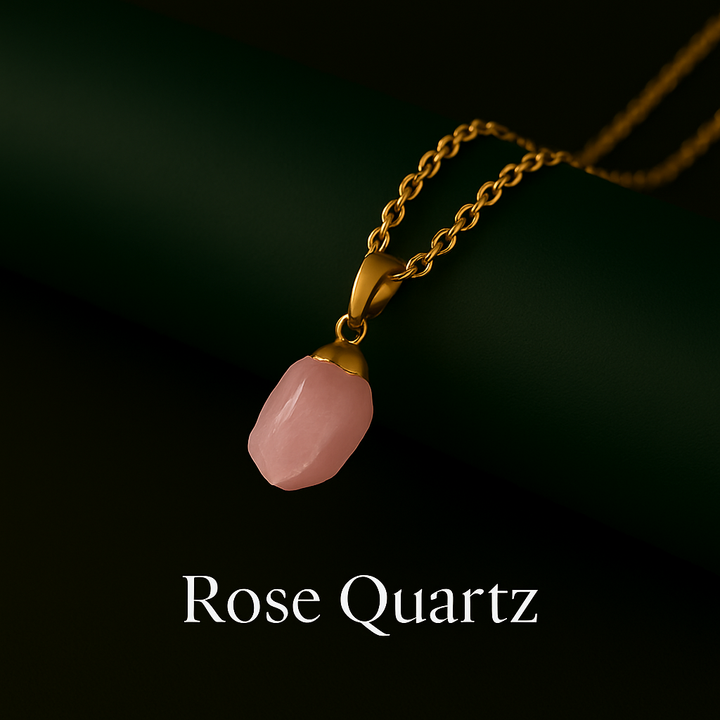 Rose Quartz Pendant | Minimal & Magic