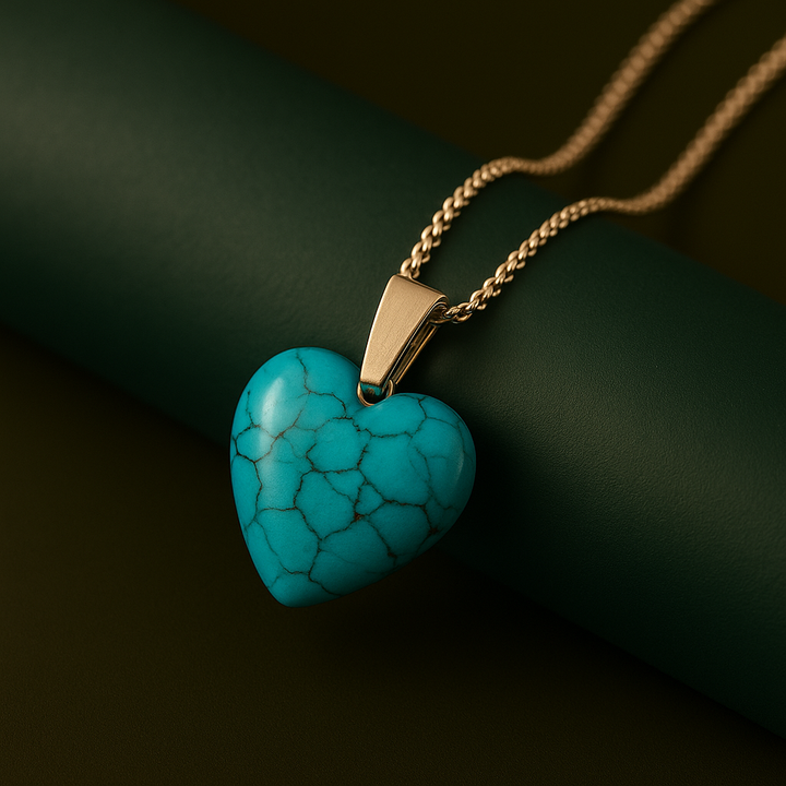 Turquoise Heart Pendant