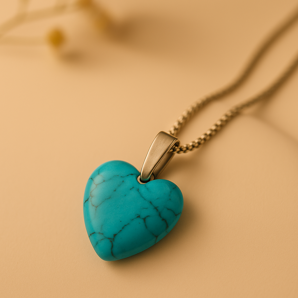 Turquoise Heart Pendant